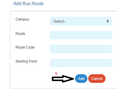 How admin can add Bus, Route and Boarding point in Bus portal